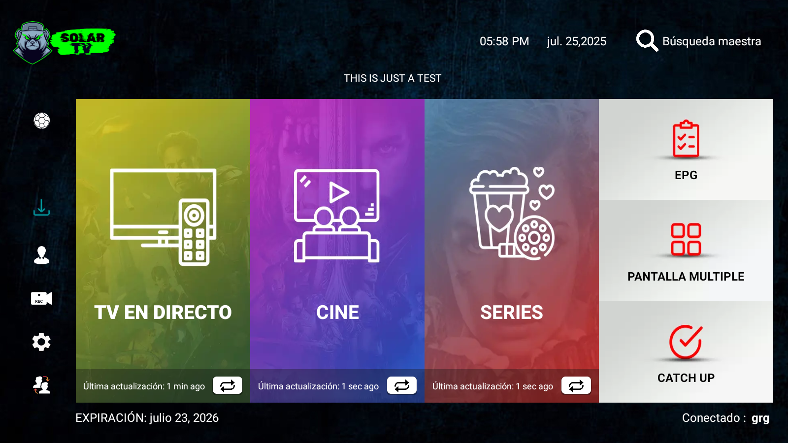 Nueva App / Plataforma X